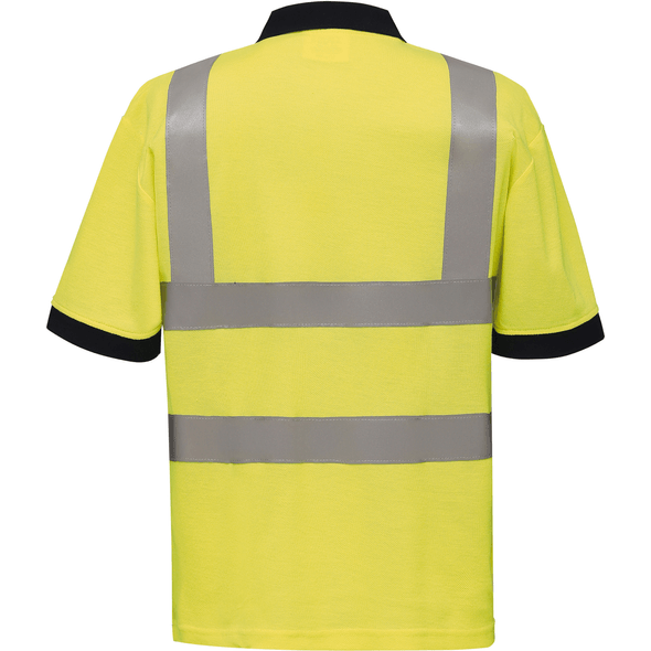 Yoko | High visibility short sleeve polo shirt